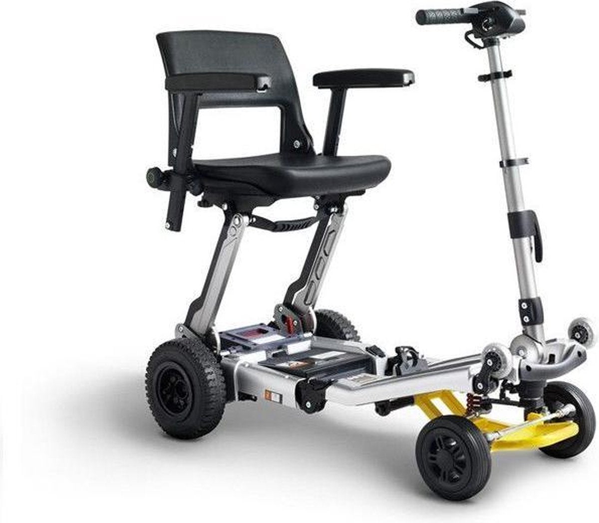Luggie Elite Plus 4 Wiel | Opvouwbare Scootmobiel | Mustard Olive
