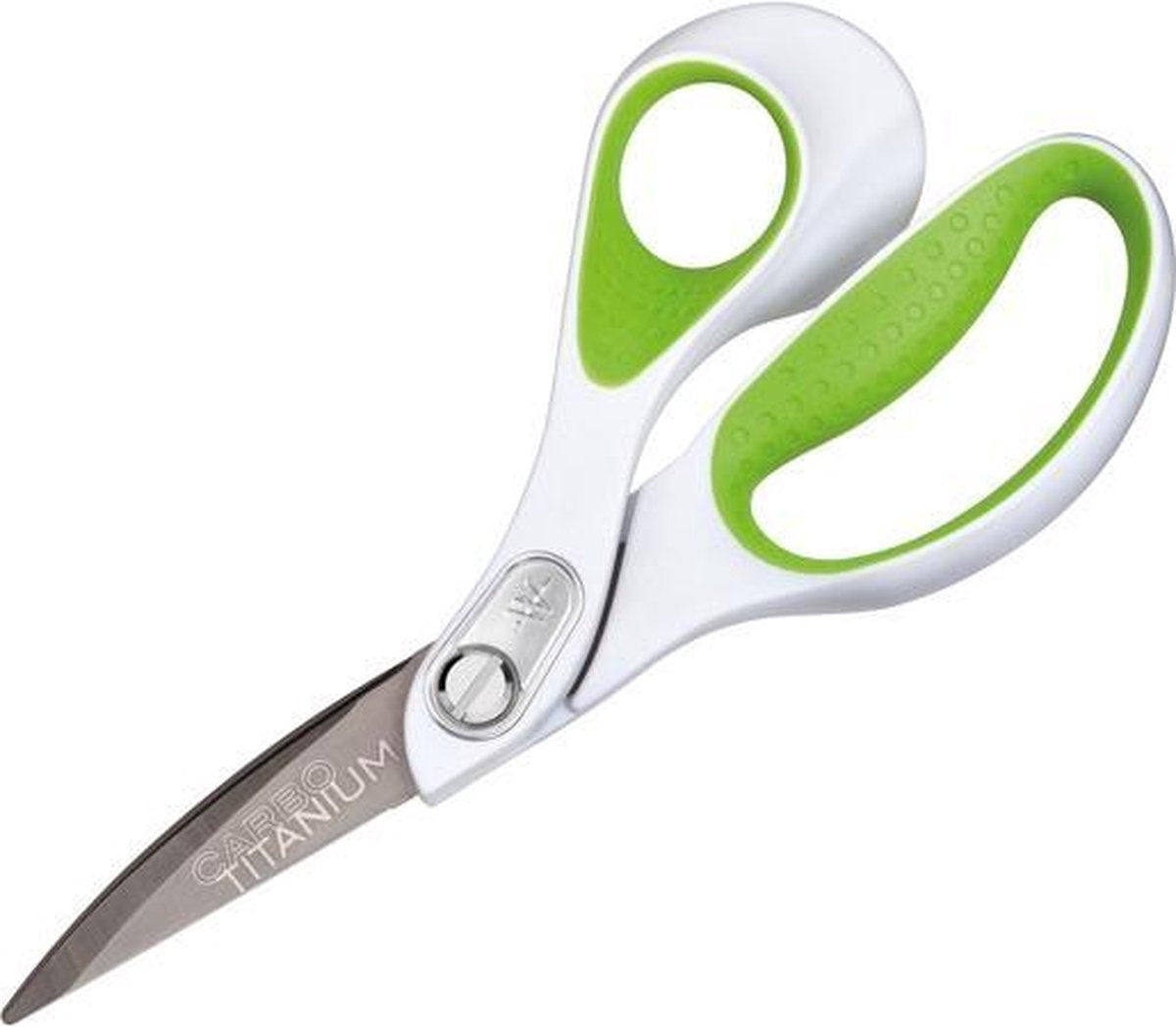 Schaar Westcott Carbo Titanium - 21cm RVS op blister