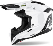 Airoh Aviator 3 AMS² Solid glans wit