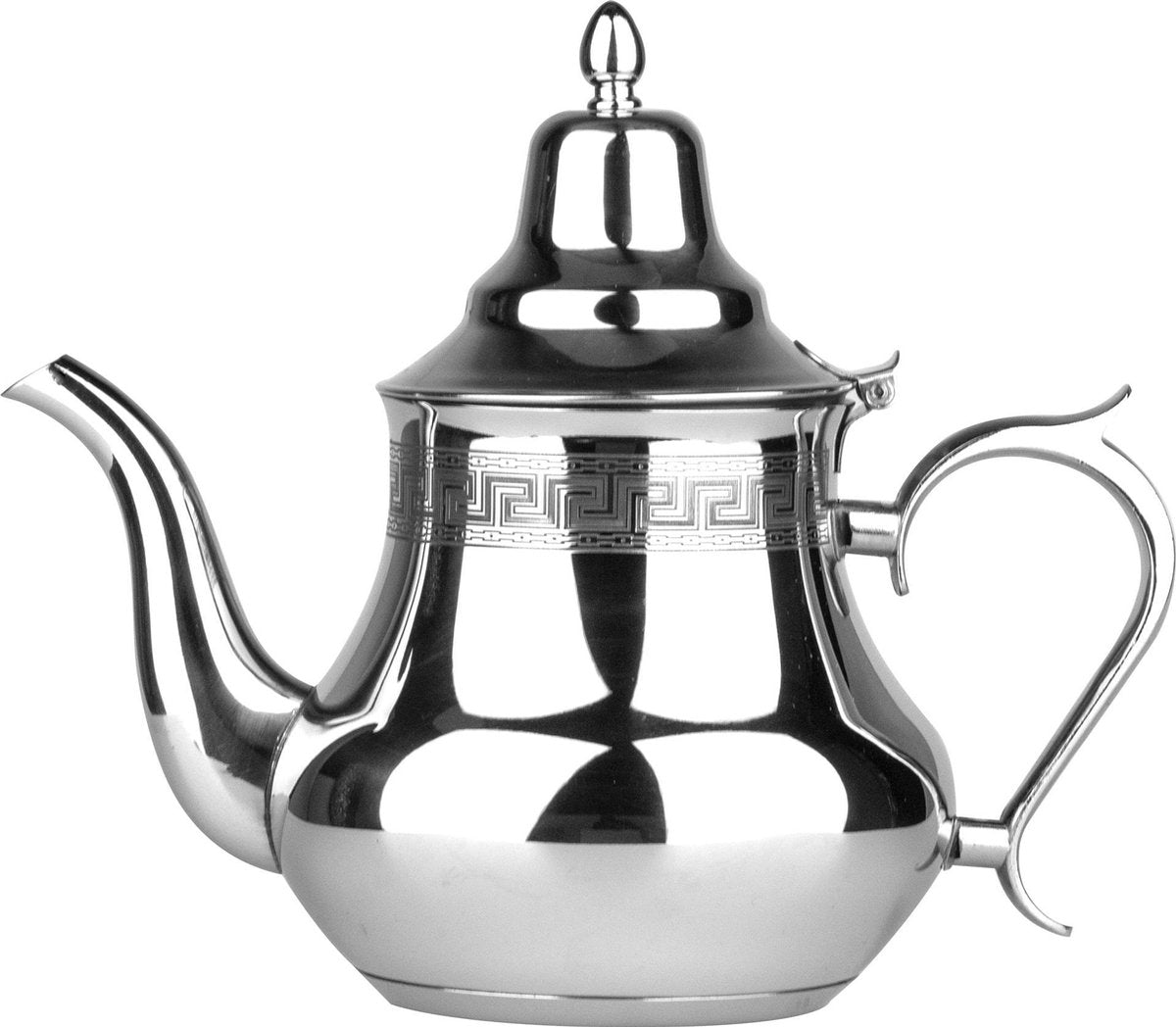 BIKO - Marokkaanse theepot Marrakech - RVS - 0
