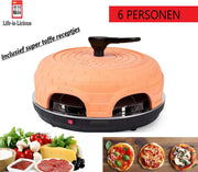 Life is Licious Pizzarette - Pizzaoven - EXTRA VEILIG HANDVAT - 6 personen - PREMIUM