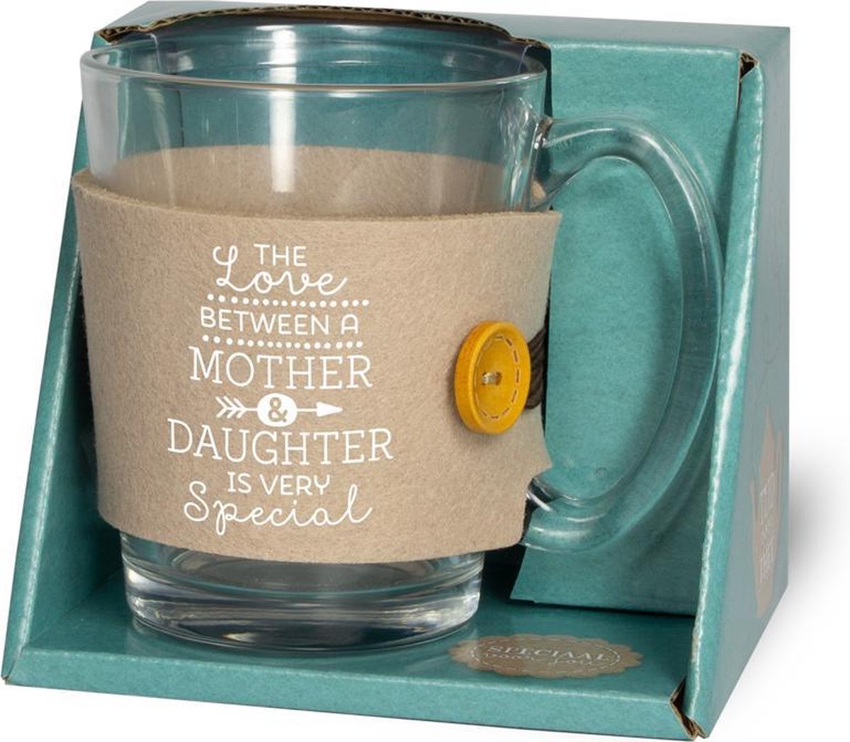 Tijd voor thee - Theeglas -Mother and Daughter