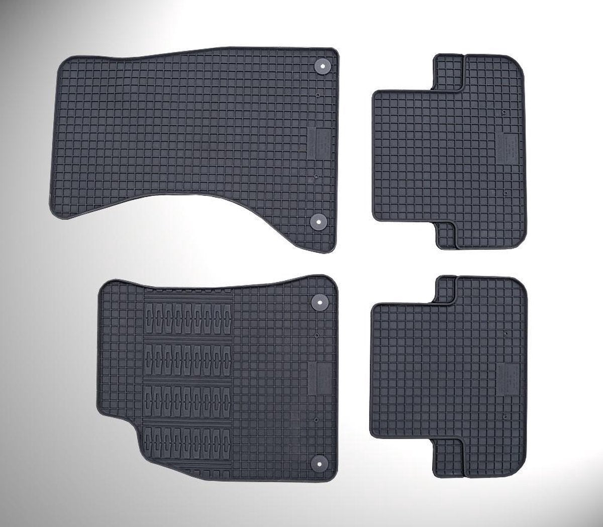Set rubber automatten op maat Audi A4 2008 t/m 2014