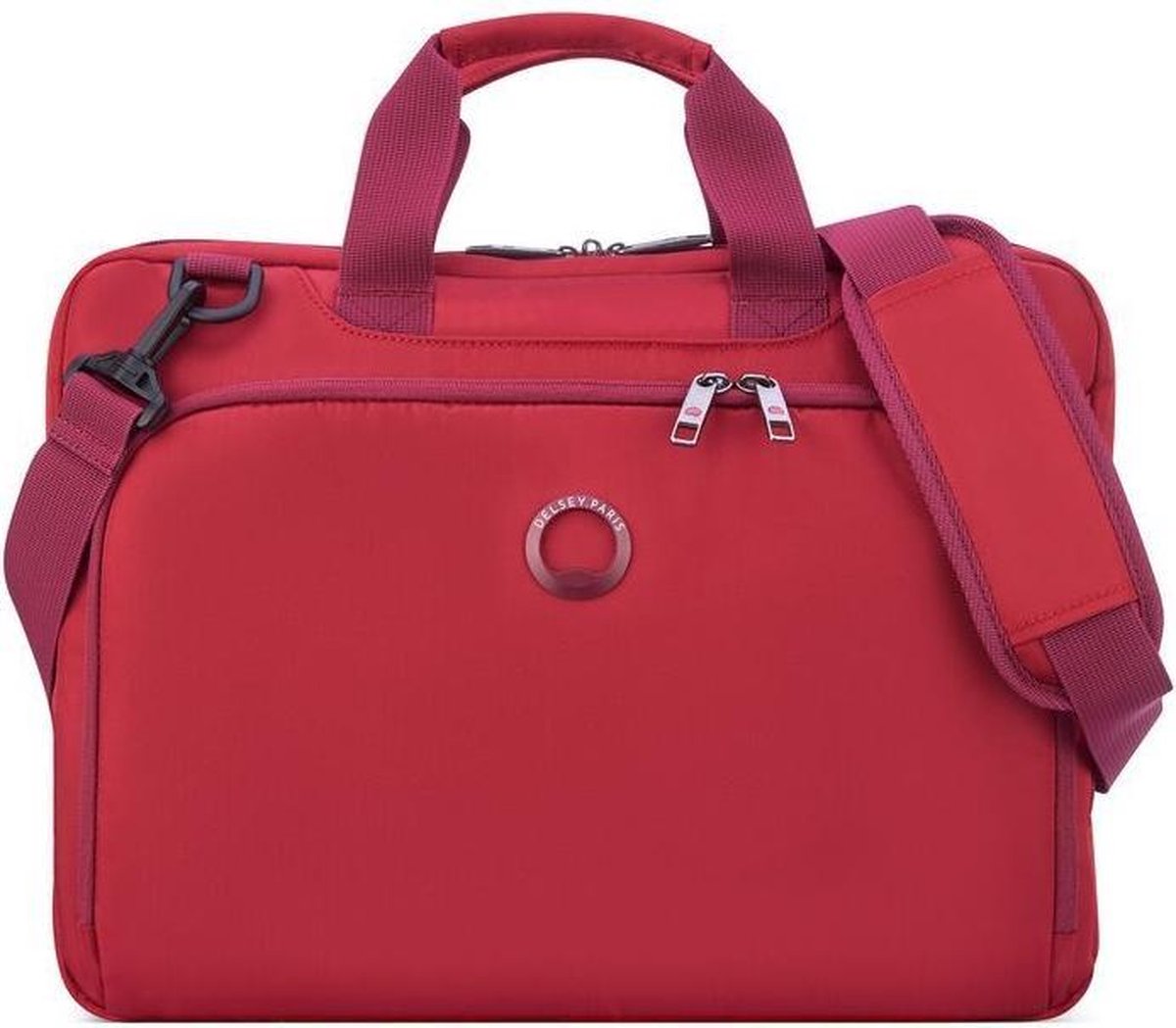 Delsey Esplanade Laptop Bag 1-CPT 15.6 Red