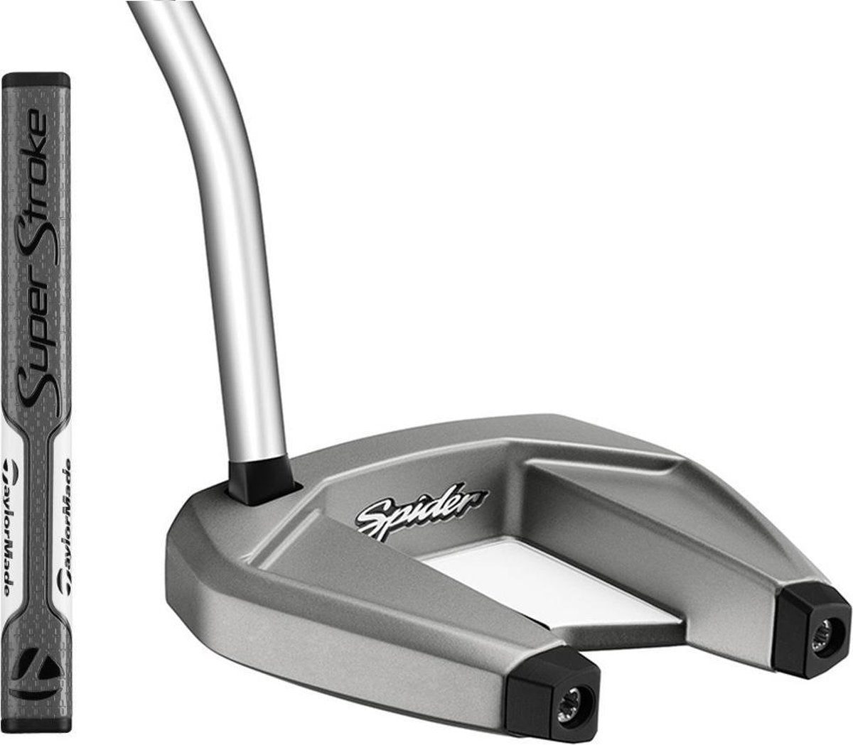 TaylorMade Spider-S Single Bend Putter 2021 - Platinum |  34 inch |  Uni |   Rechtshandig