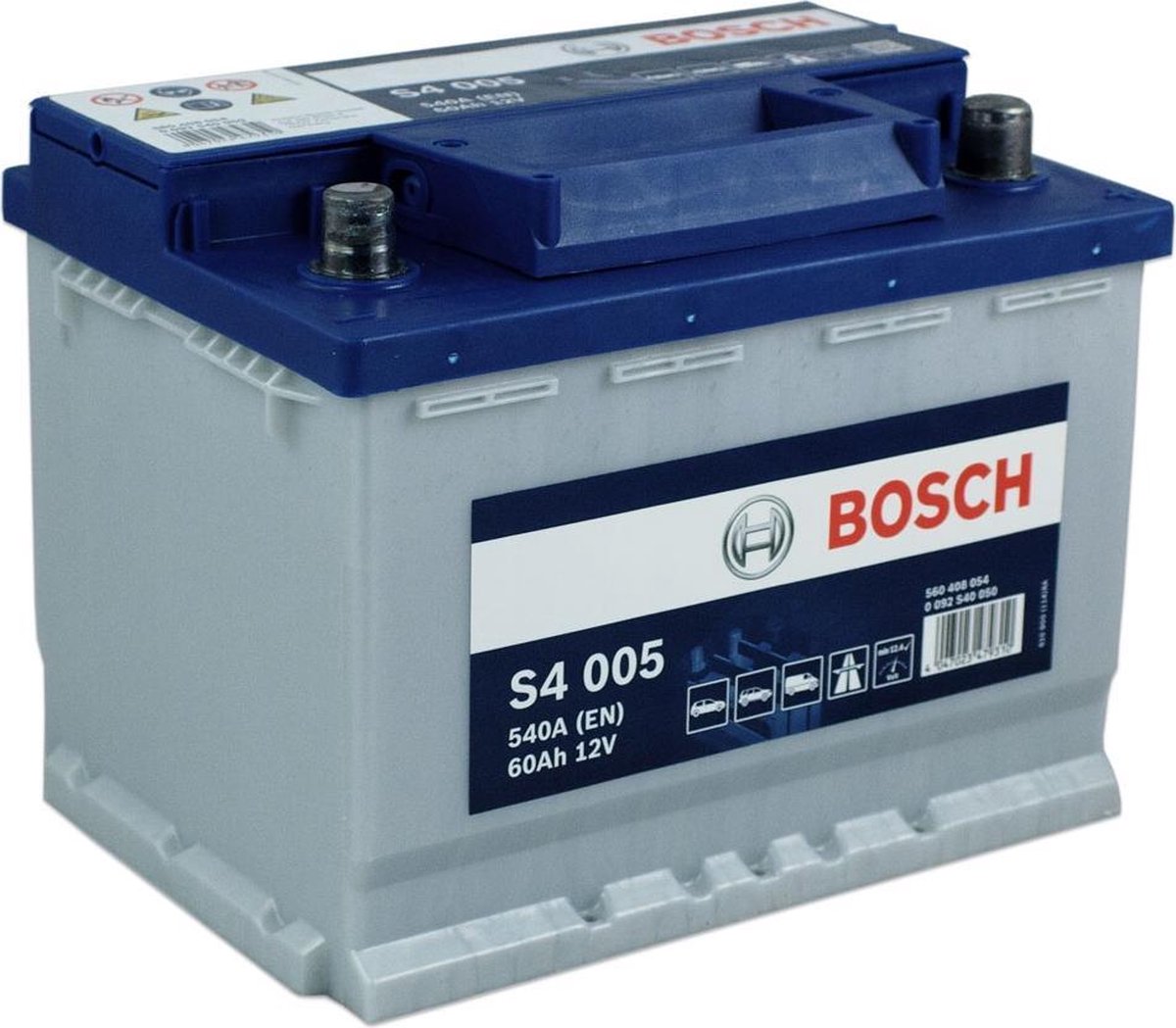 Bosch S4 005 Blue Auto Accu - 60 Ah - 12V