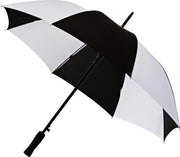 Falcone® Golfparaplu - Automaat - Ø 102 cm - Zwart / Wit