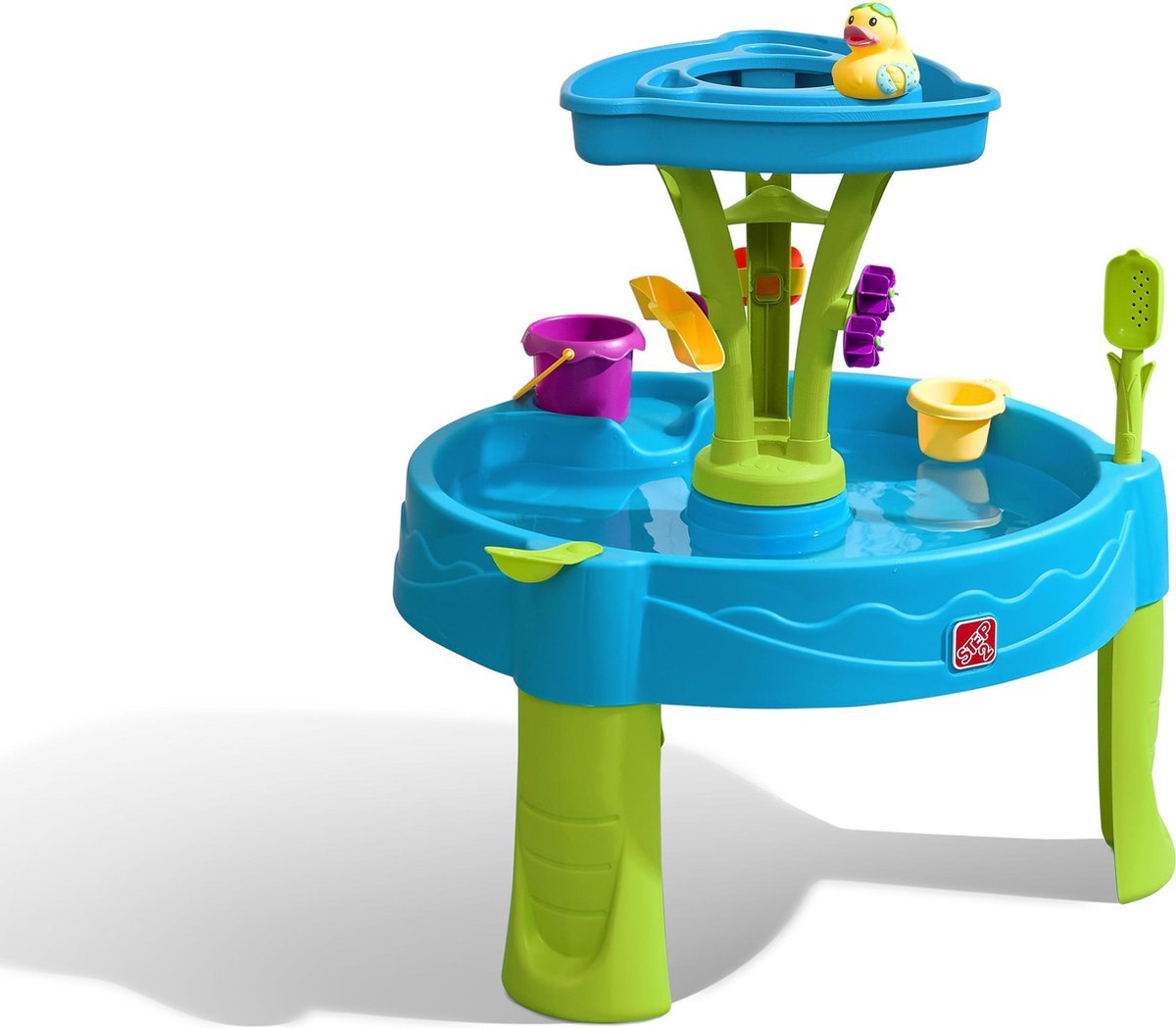 Step2 Watertafel Summer Showers Splash Tower - Voor 15L water - Incl. 8 accessoires
