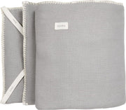 Koeka Bedbumper / parkomranding Cairo - steel grey 180x30cm