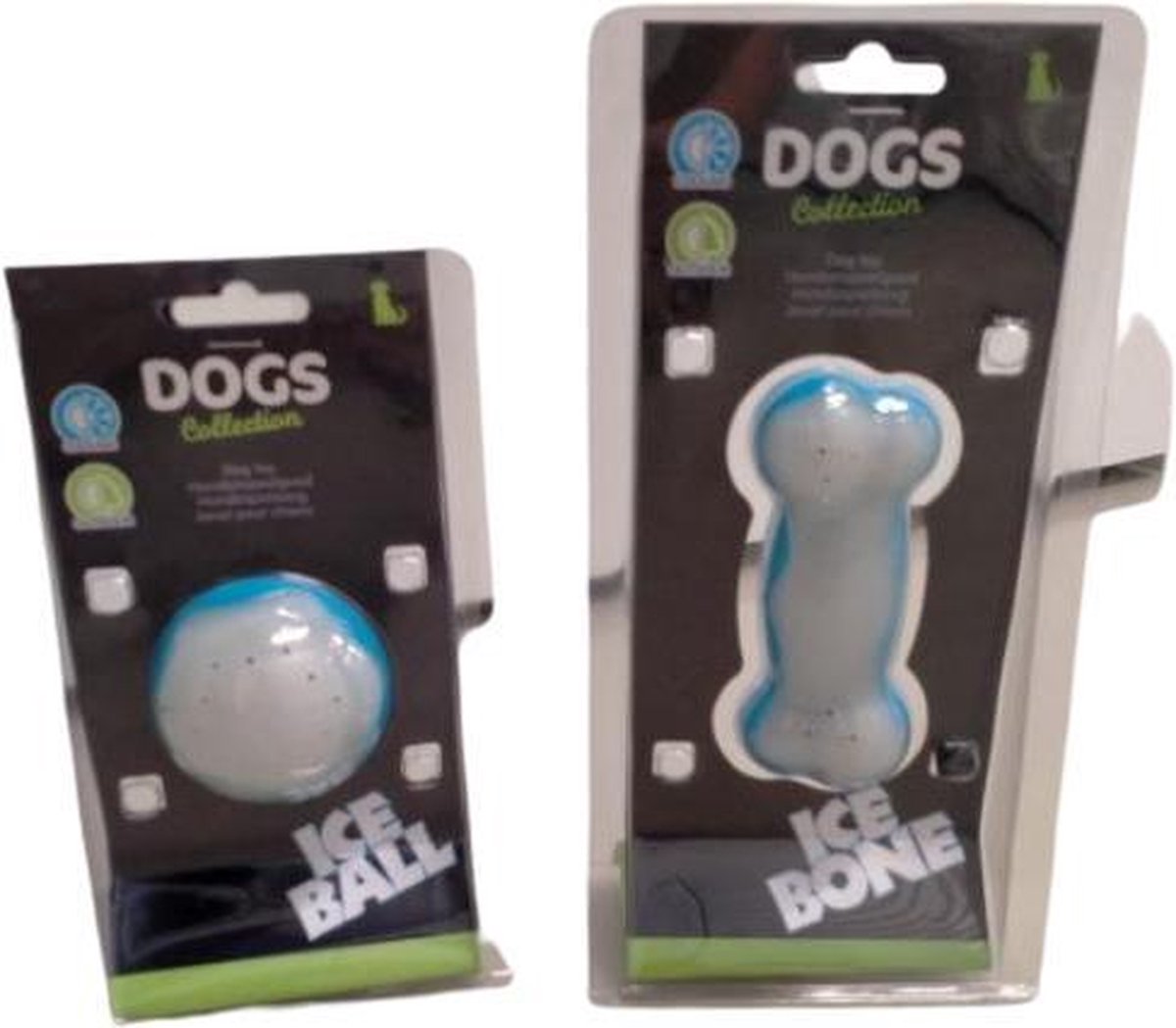 Shopaxo ijsbot en Ijsbal - hond - speelgoed - Verkoeling - Speeltje - Ice - Bone - Ball - Fun - hitte