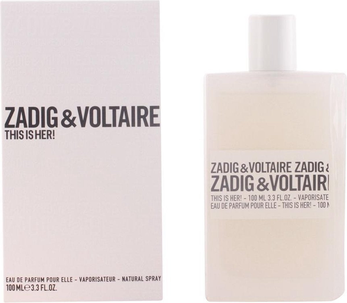 MULTI BUNDEL 2 stuks THIS IS HER! Eau de Perfume Spray 100 ml