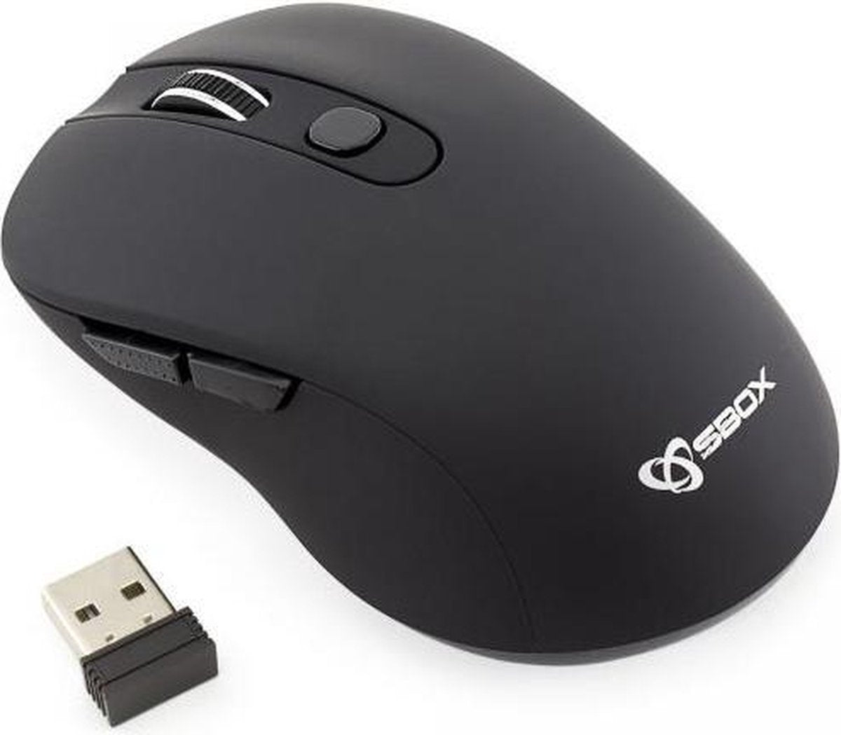 Sbox draadloze muis WM-911-zwart