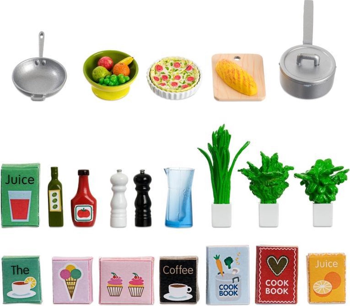 Lundby poppenhuis Smaland keukenaccessoires
