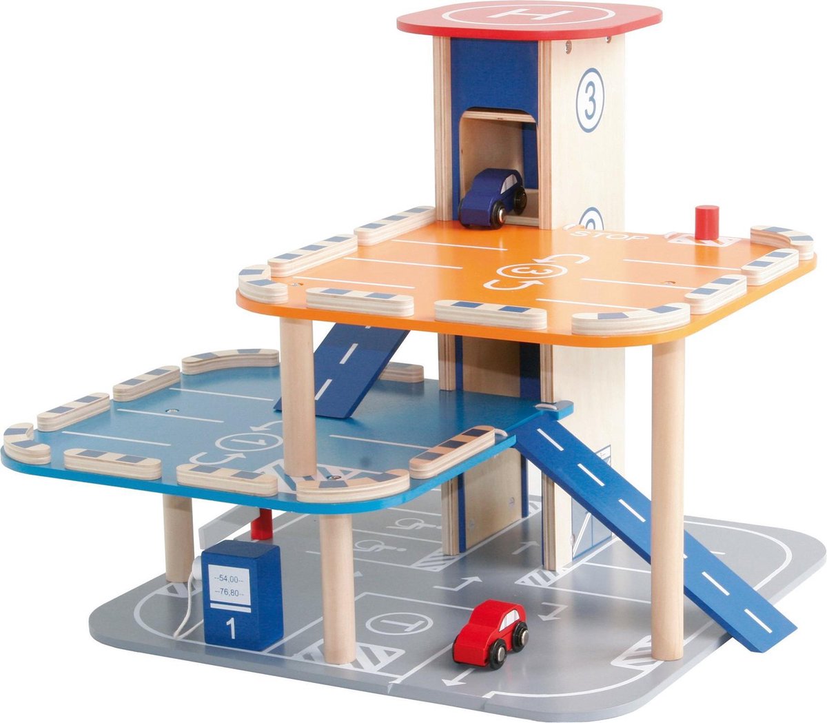 Roba Autogarage Junior 48 X 47 X 37 Cm Mdf 3-delig