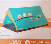 Royalbeach - Kindertent uil - voor 2 kinderen - Waterdicht - 190x120x95 cm