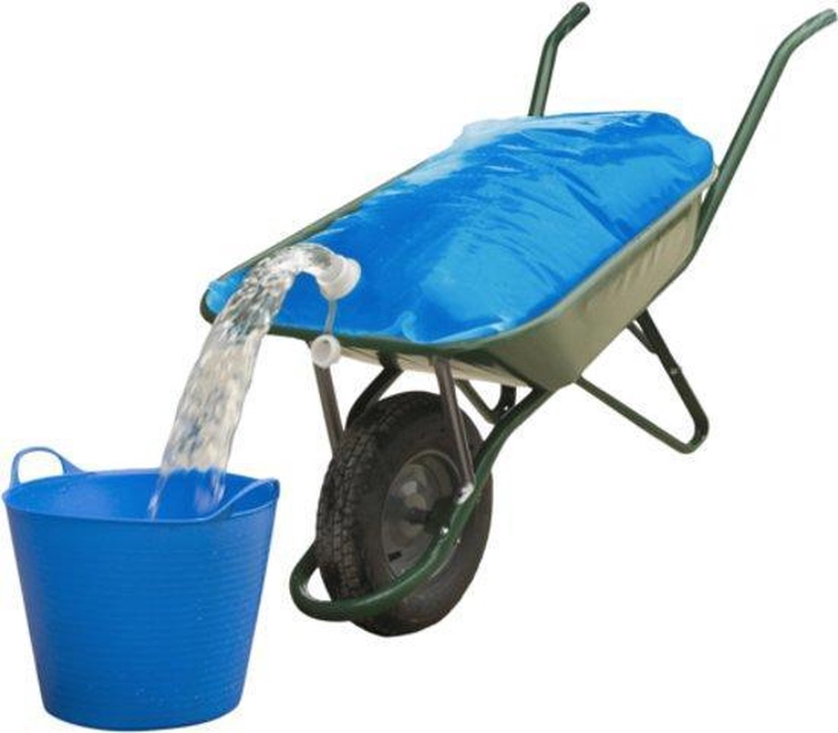 RelaxPets - Waterzak - Kruiwagen - Makkelijk Water Vervoeren - Makkelijk Opbergen - H2go - 80 Liter