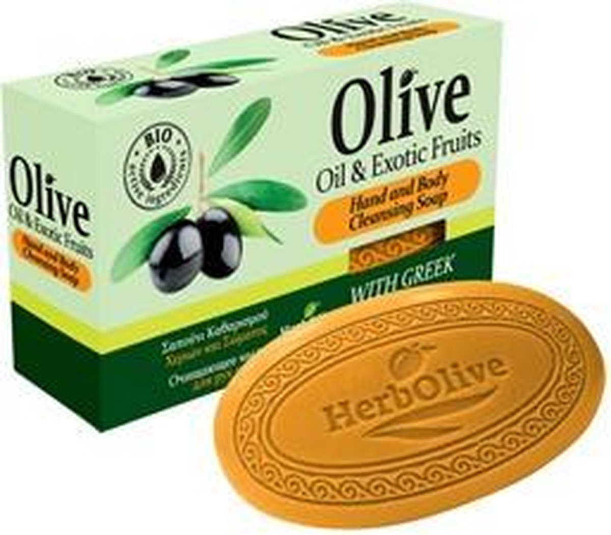 HerbOlive Zeep Bridge Olijf Olie & Exotic Fruit 85gr