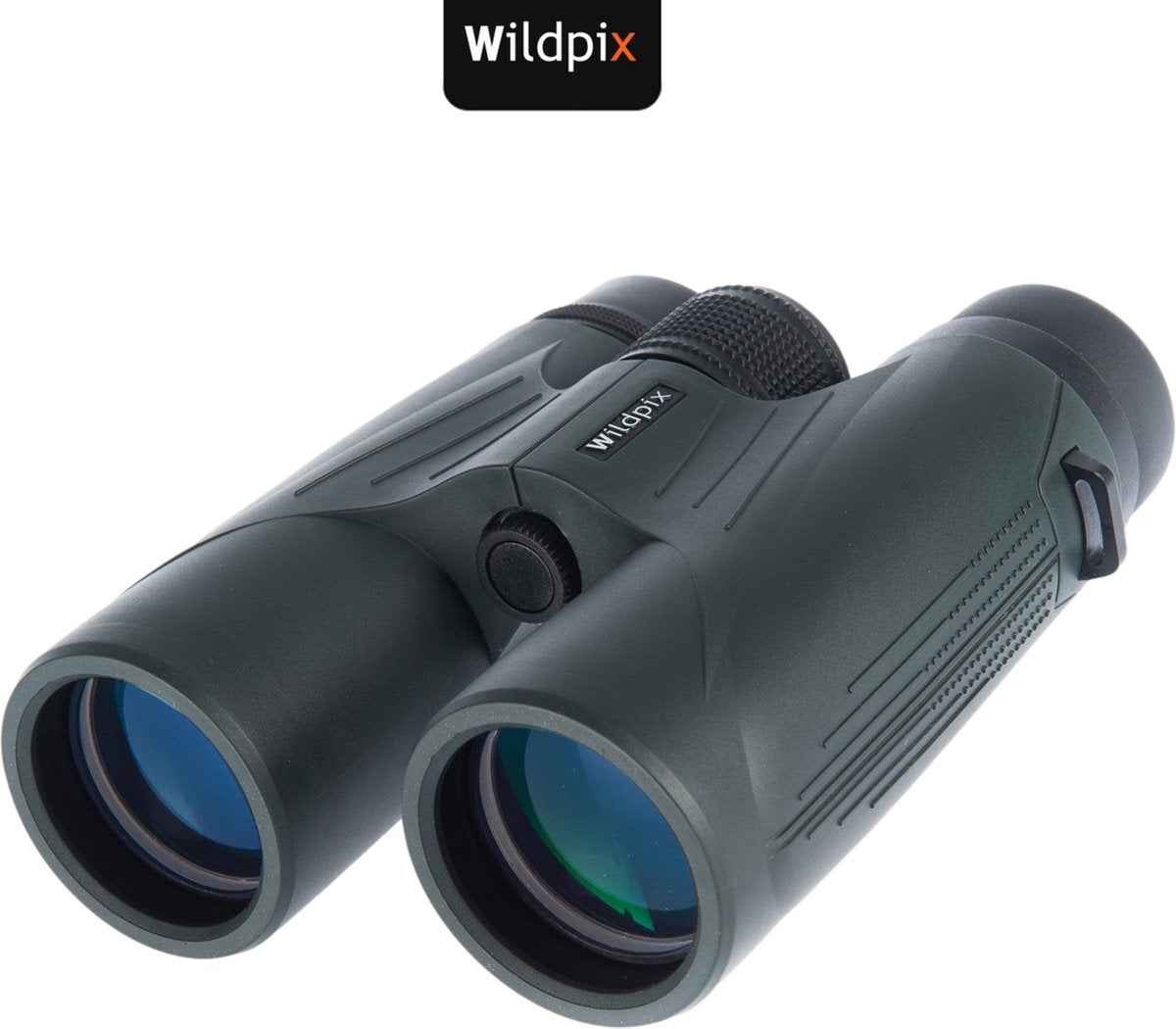 Wildpix EAGLE Verrekijker 10X42 Groen - Complete kijker met draagriem en draagtasje - Ook voor brildragers