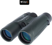 Wildpix EAGLE Verrekijker 10X42 Groen - Complete kijker met draagriem en draagtasje - Ook voor brildragers