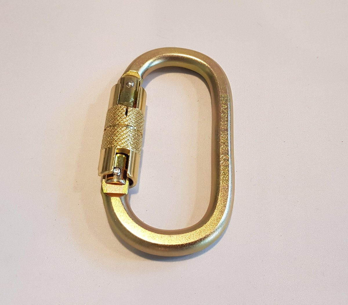 Lanex AZ011T; Stalen karabijnhaak 108 x 60 mm met draaislot