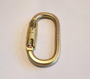 Lanex AZ011T; Stalen karabijnhaak 108 x 60 mm met draaislot