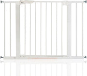BabyDan - Premier  PLUS - Wit - Klemhek met 4 spijlen uitbreiding  H:72cm Breed: van 99cm tot 106cm - (met gratis wall-cups  Montage zonder boren of schroeven )
