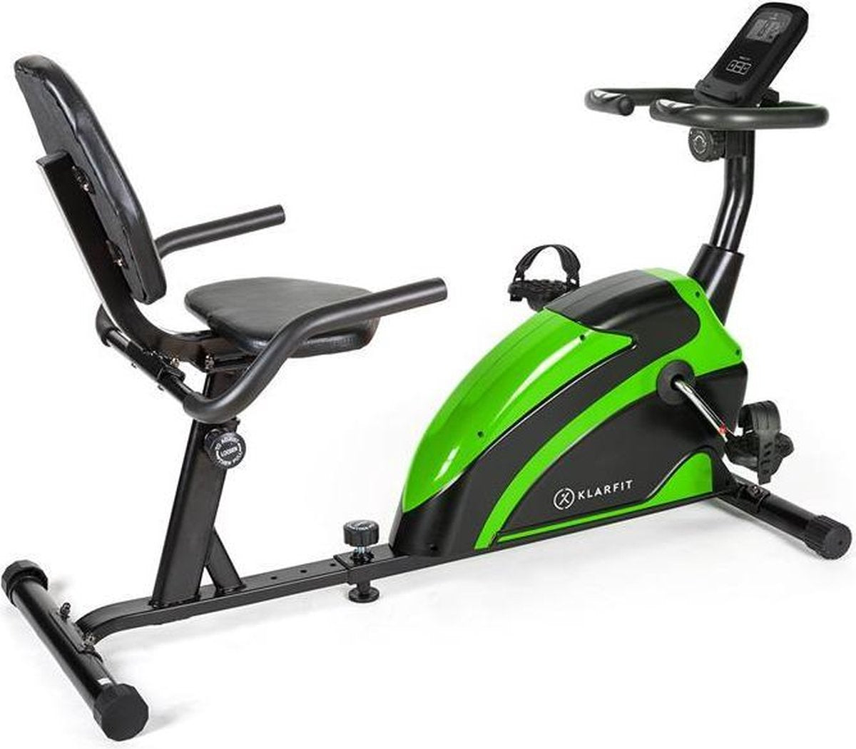 Klarfit Relaxbike 6.0 SE  lig-ergometer 12kg vliegwiel magneetweerstand 100kg