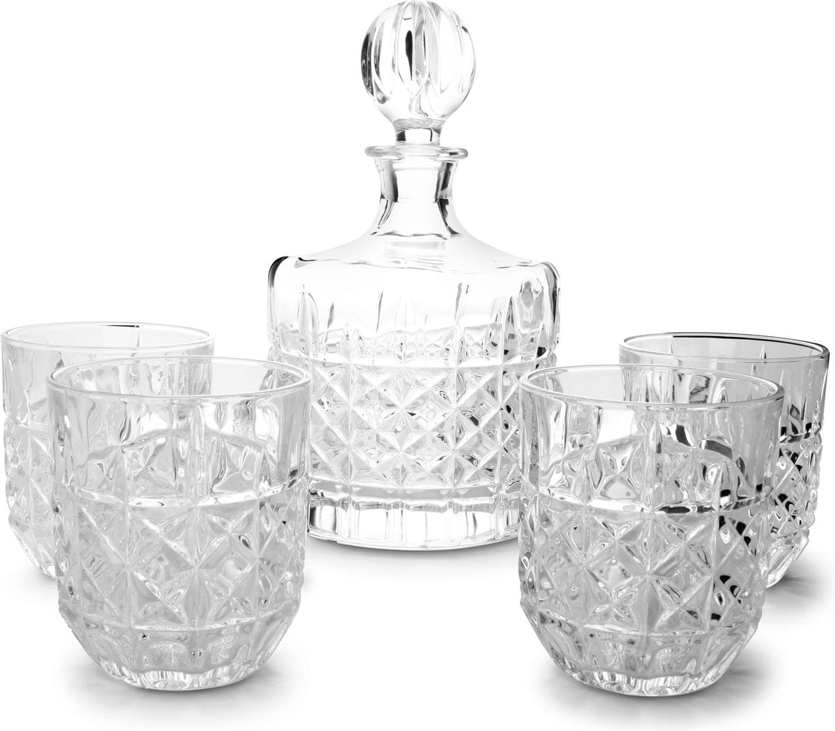 Salt&Pepper Whiskyset 5-delig Piano Bond