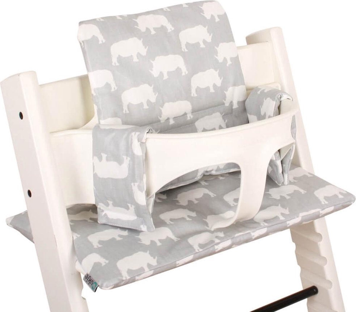 Ukje Kussenset voor Stokke Tripp Trapp - Geplastificeerd - Grijs