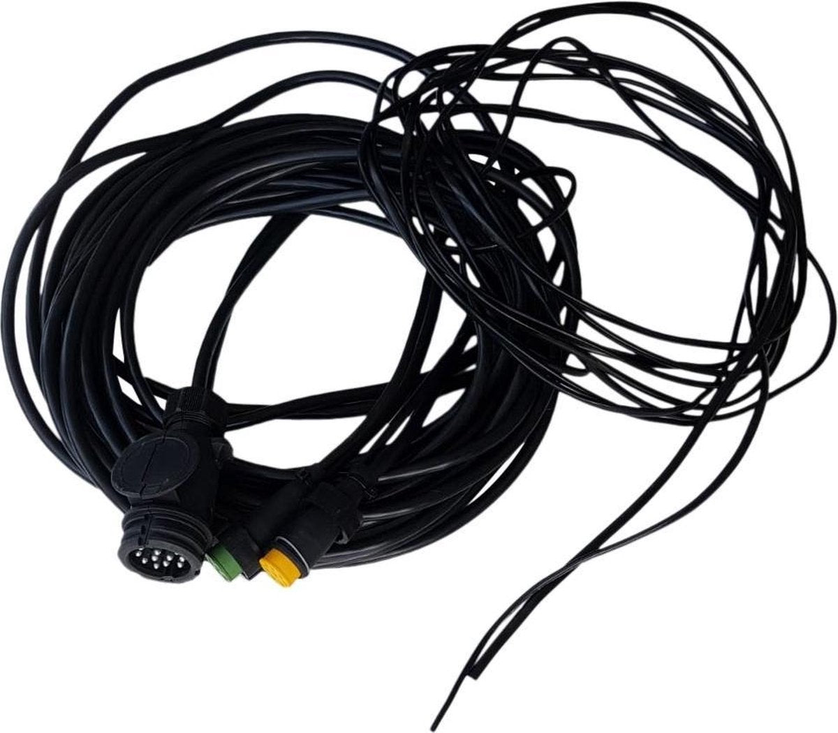 Aspock hoofdkabel - 8 meter lang - 13-polig - voorzien van 2x 8-polige connector - inclusief aftakkingen voor markeringsverlichting