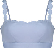 Hunkemöller Dames Crop top Scallop - maat S