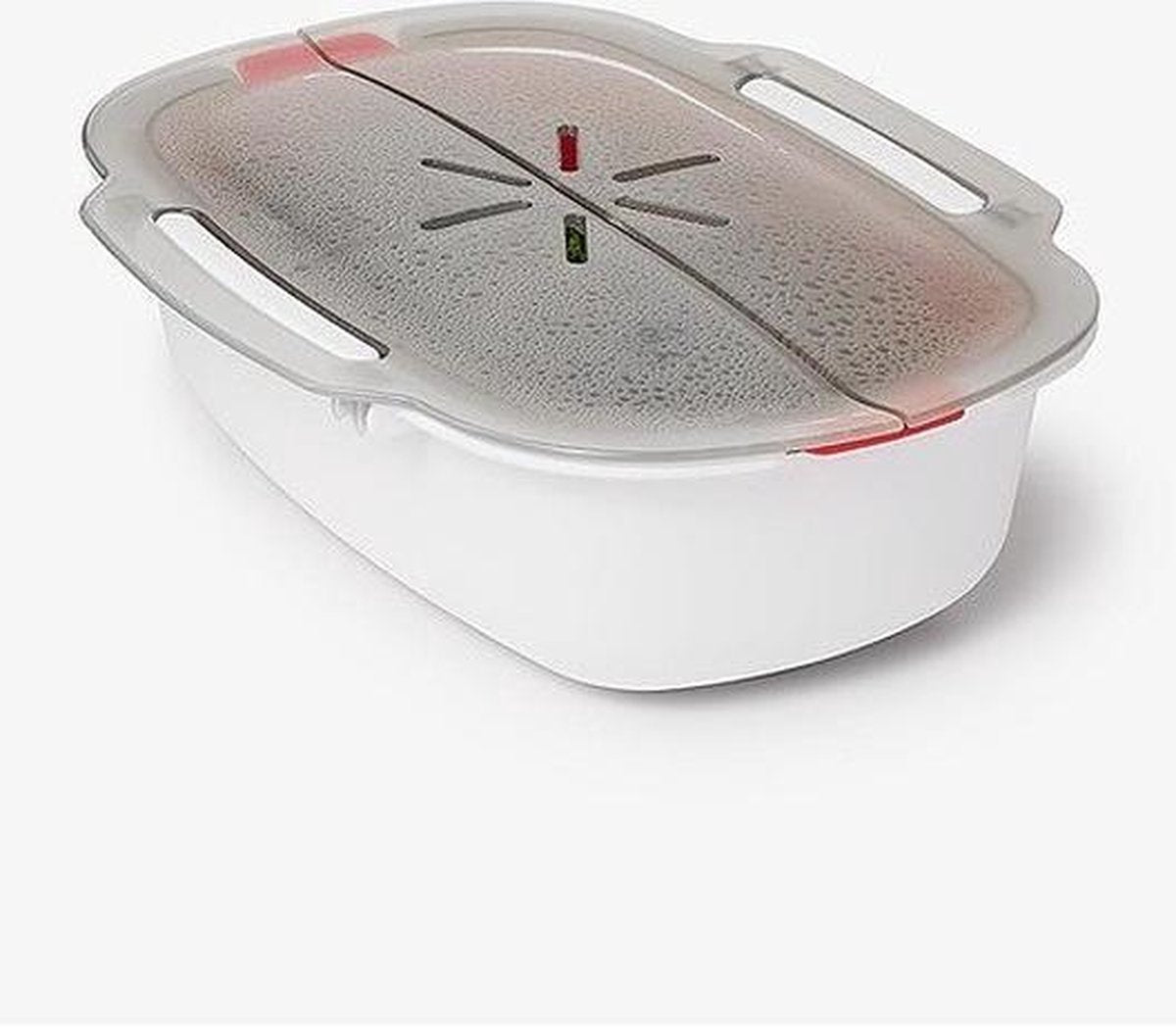 Stoomkoker - Inclusief Waterbak - Voor Magnetron - Gezond eten