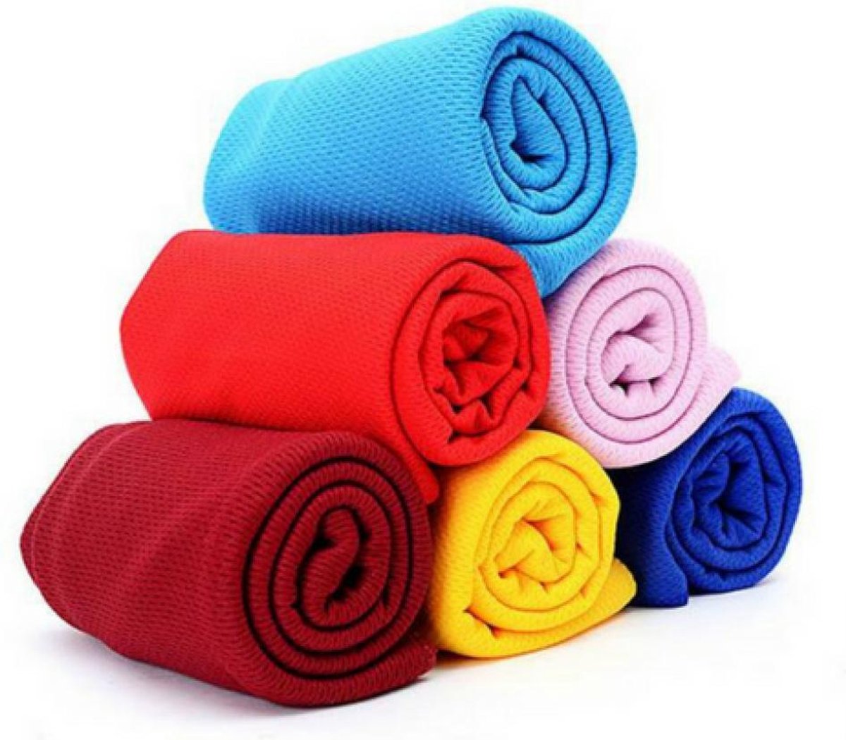 Microvezel handdoeken mix 3x | 75x35cm | sneldrogende handdoek | multicolor | sport