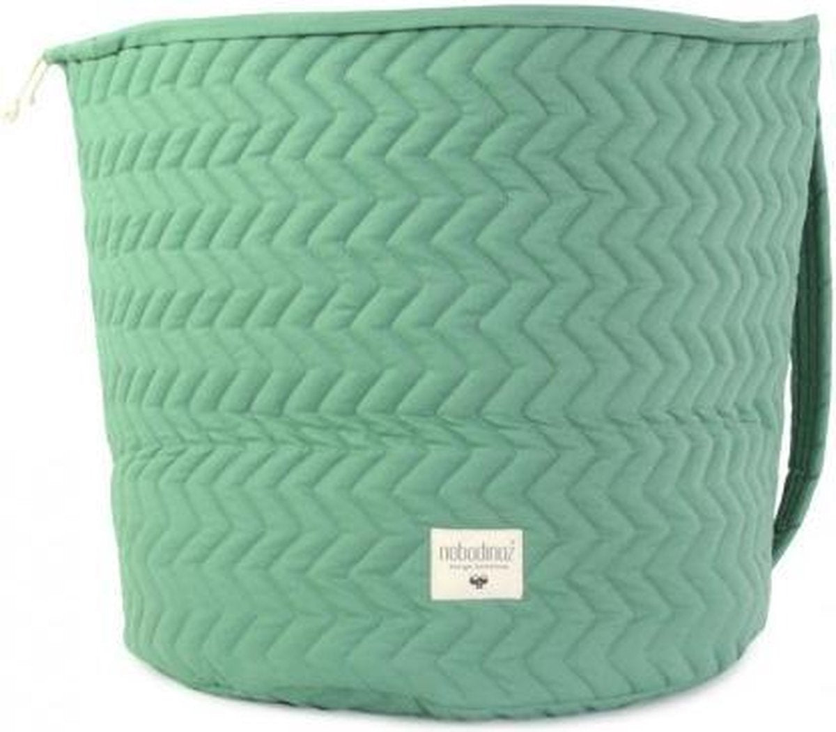 Nobodinoz Pure - Toy Bag Large - Siesta Green