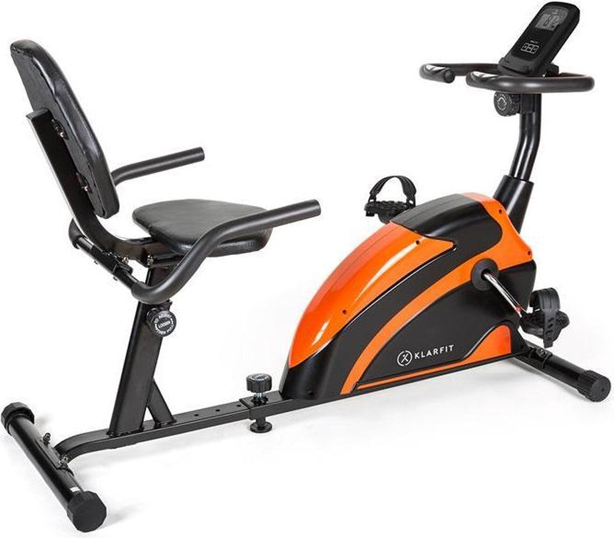 Klarfit Relaxbike 6.0 SE  lig-ergometer 12kg vliegwiel magneetweerstand 100kg