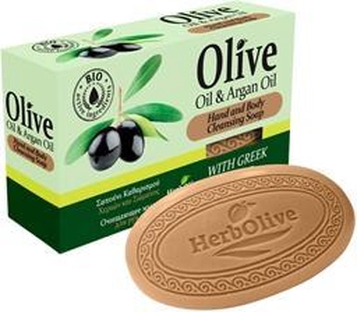 HerbOlive Zeep Bridge Olijf Olie & Argan Olie 85gr