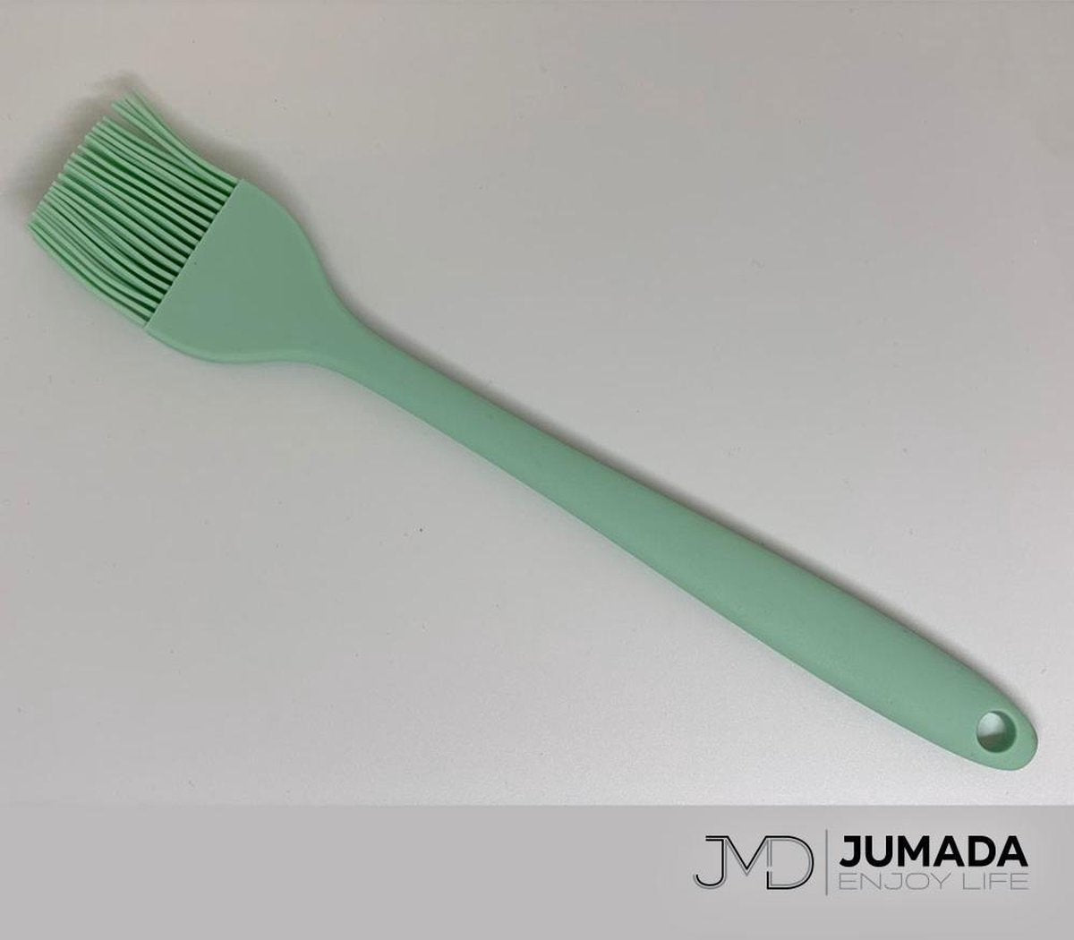 Jumada's Bakkwast - Boterborstel - Olieborstel - Invetkwast - Boterkwast - Barbecue Kwast - Siliconen - Mintgroen