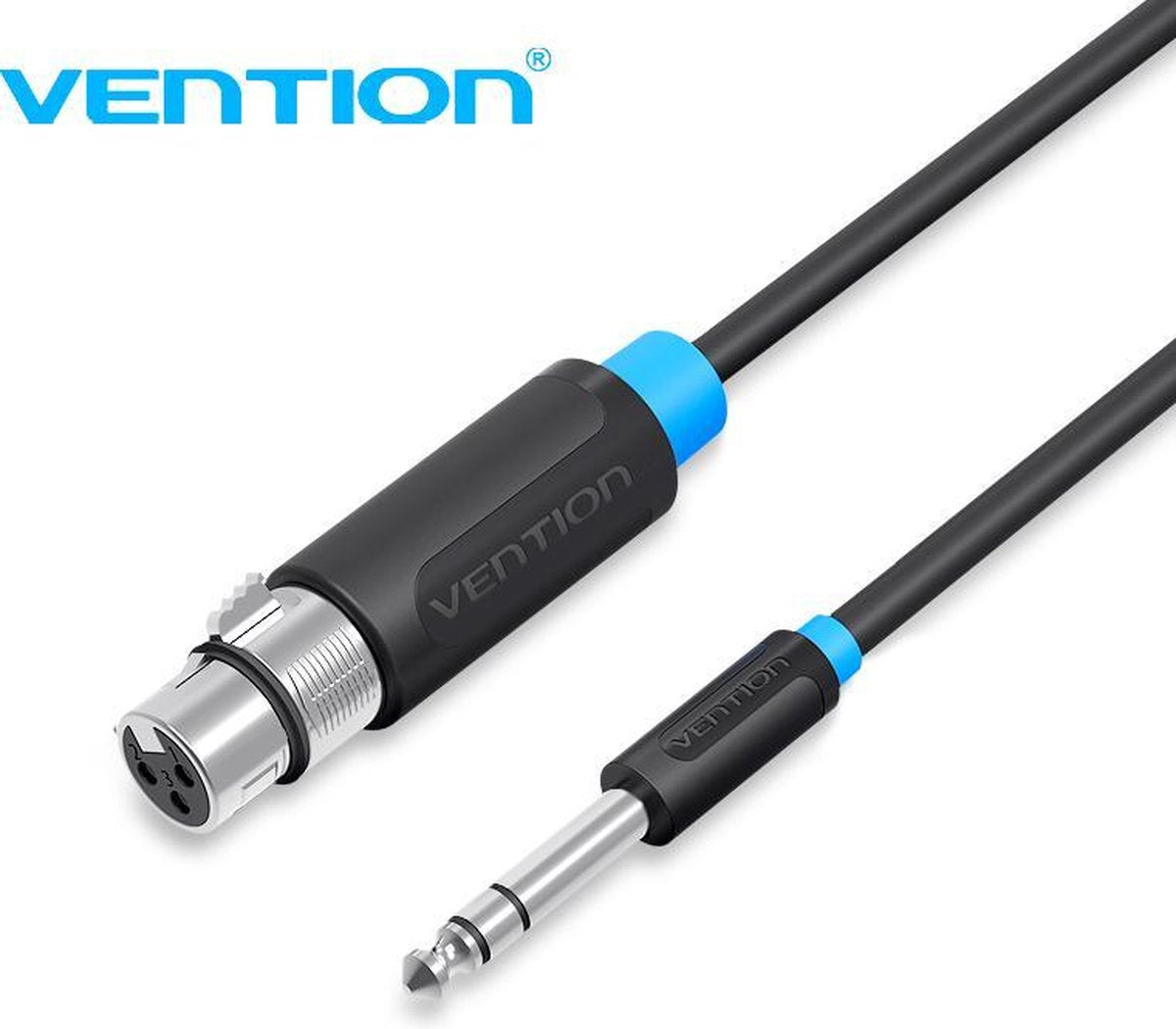 Vention XLR naar Jack 6.35 mm Audio Kabel 3 Meter
