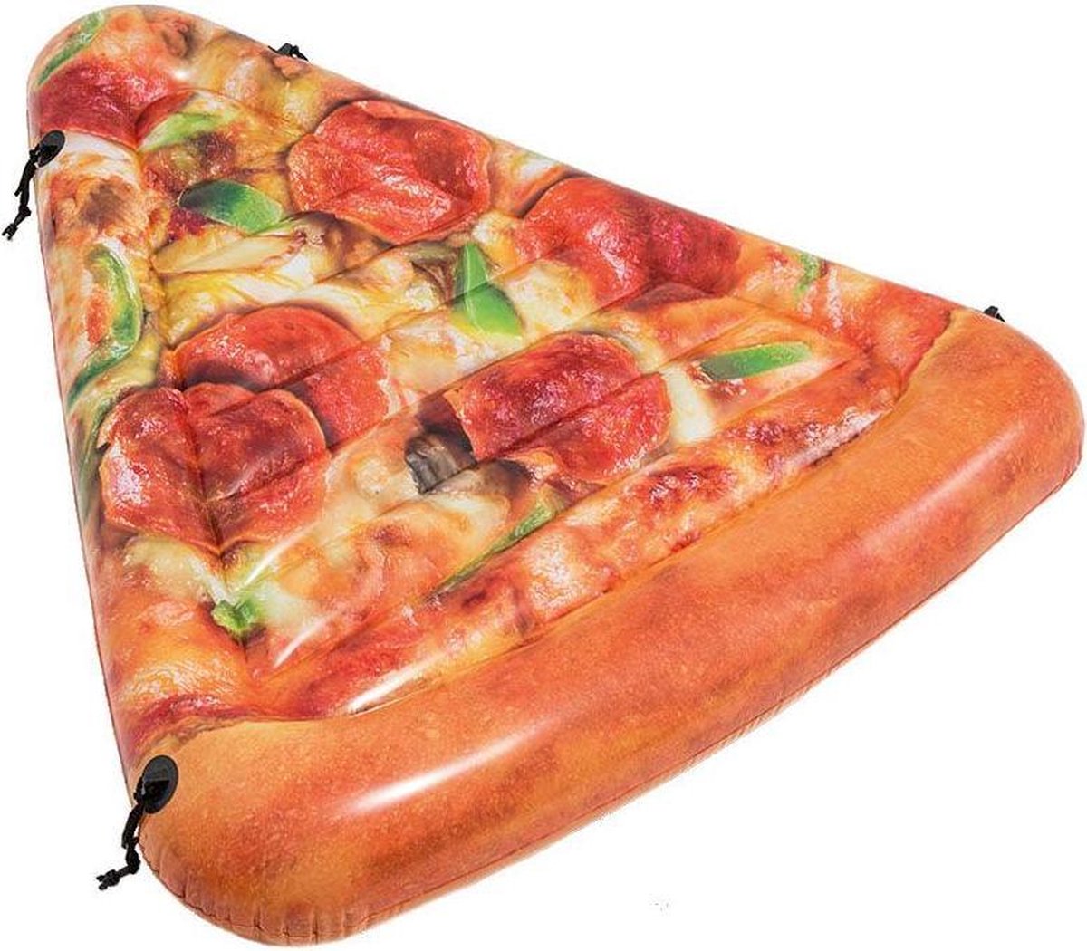 Opblaasmatras - pizza vorm - 175x145 cm - Intex