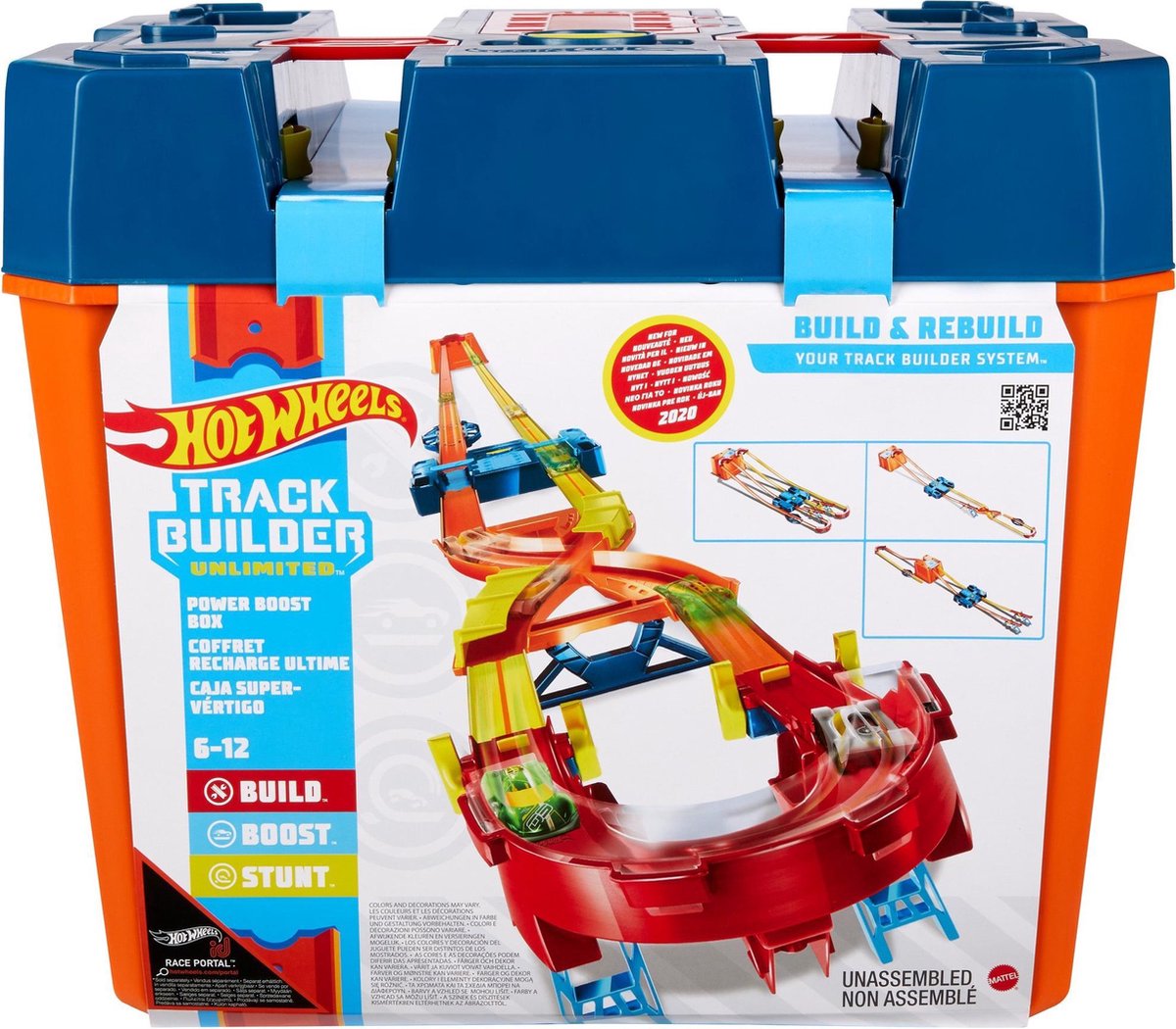 Hot Wheels Track Builder Motorised Power Boost Box - Racebaan
