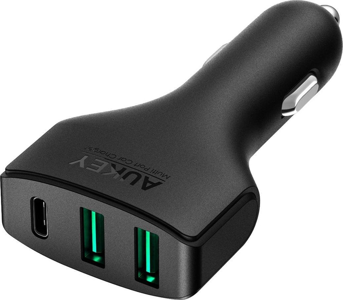 AUKEY CC-Y3 3-poorts Quick Charge 3.0 USB-auto-oplader voor smartphones en tablets