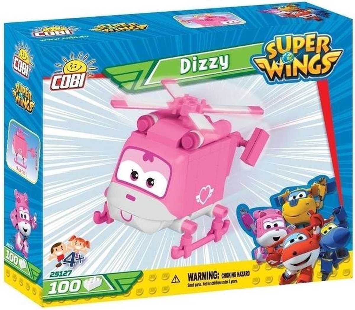 Cobi 100 Pcs Super Wings /25127/ Dizzy