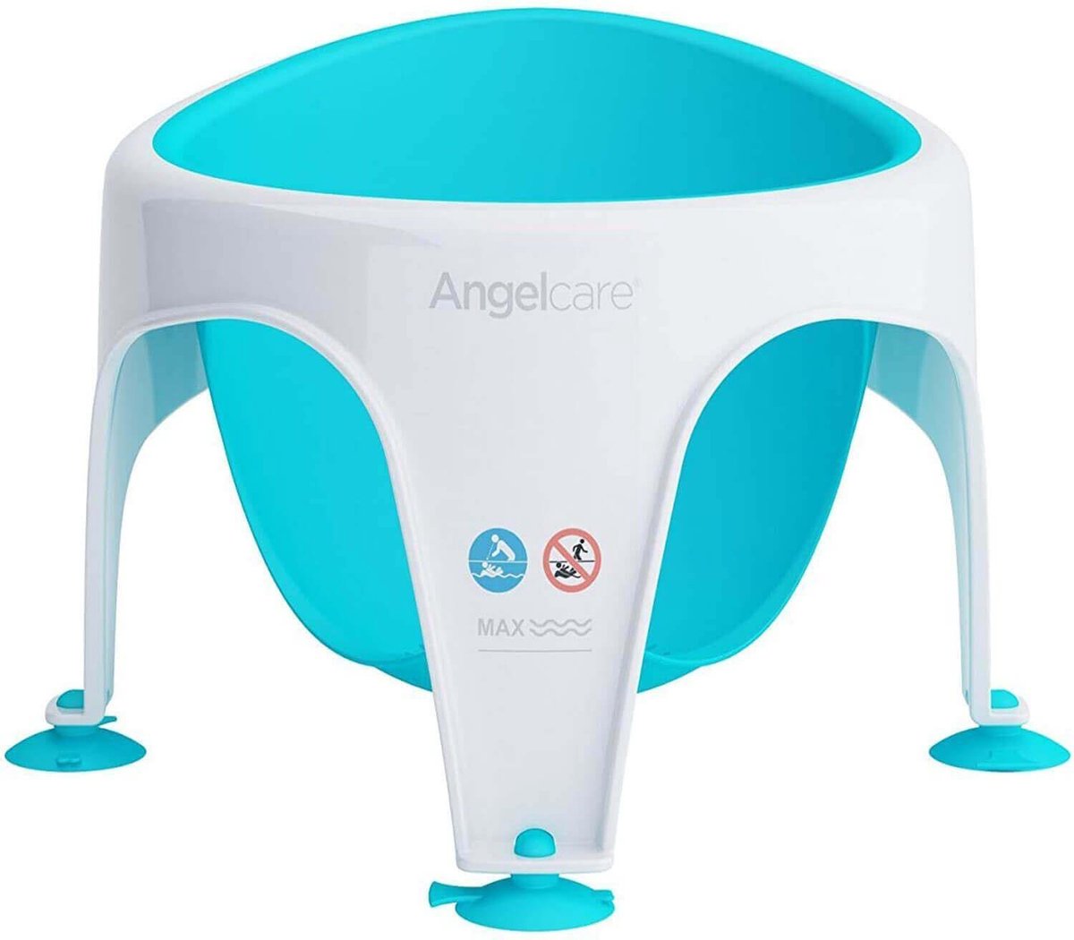 Angelcare Badzitje Blauw - Badring voor Baby van 6+ maanden - Badstoeltje - Badstoel Baby