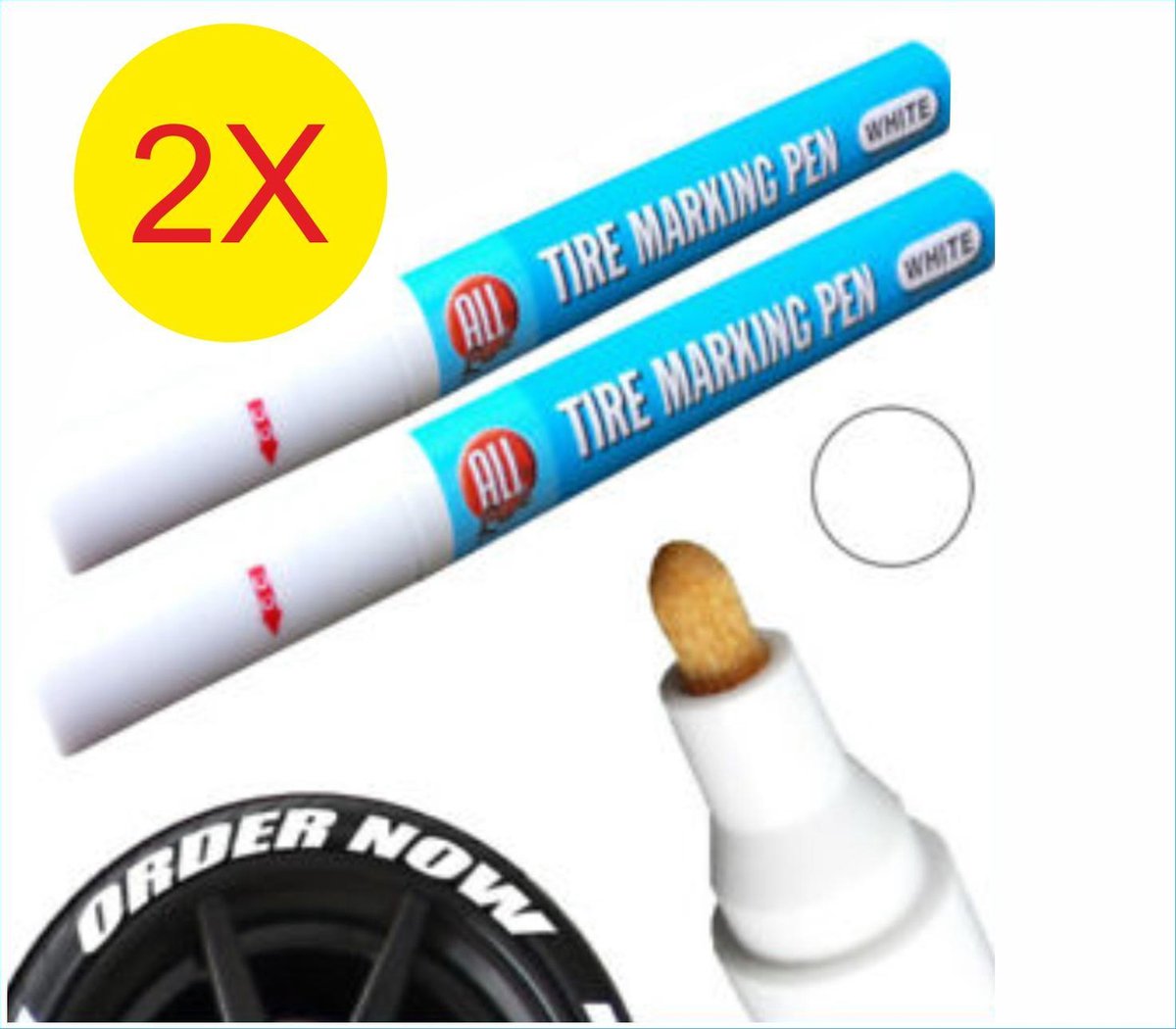 2 X  Bandenstift 4