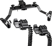 walimex Macro Flits Rail Pro met Y kabel voor Olympus.