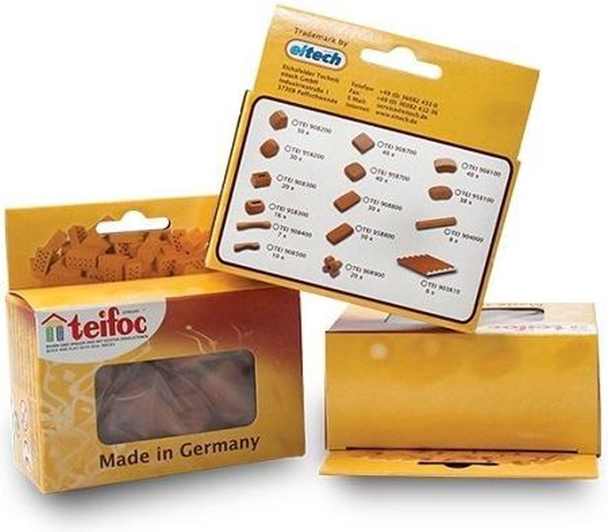Teifoc - Baksteen met Gat - 20 stuks