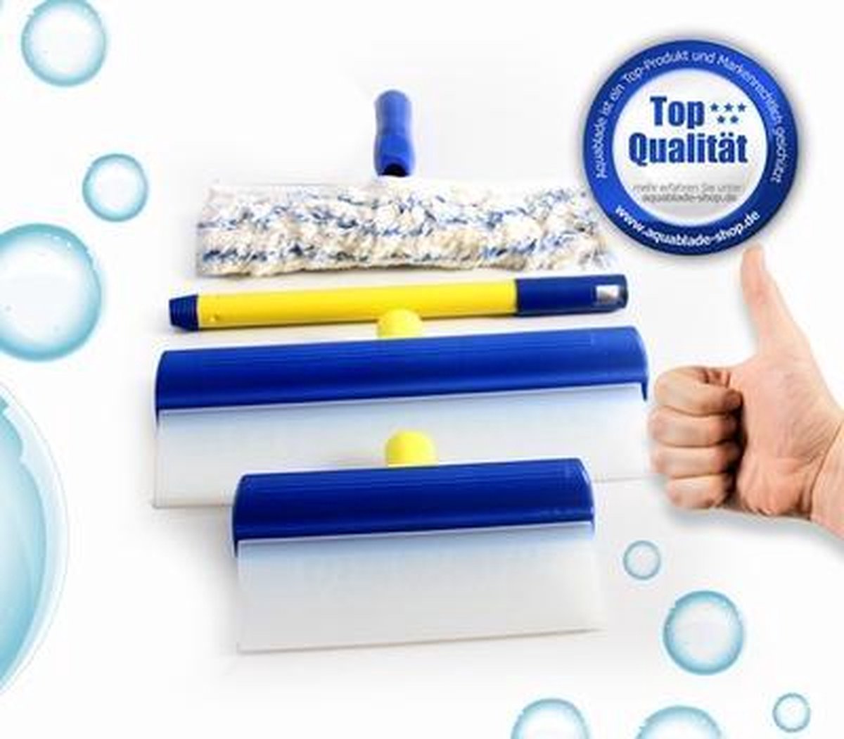 AquaBlade Silicone Raam wisser set