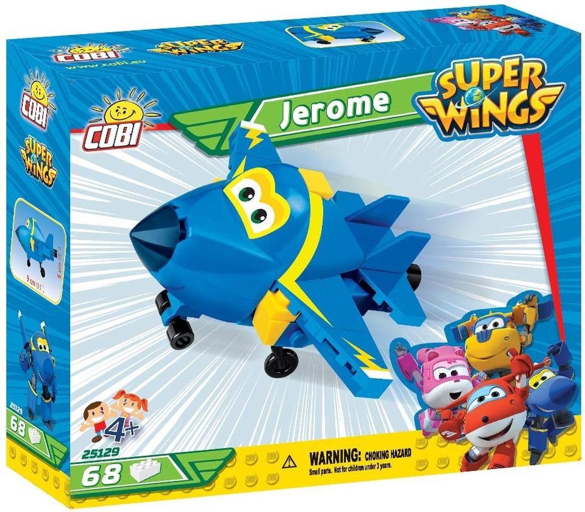 Cobi 60 Pcs Super Wings /25129/ Jérôme