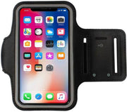 iPhone X hoes Sport armband Hardloopband Hoesje Zwart