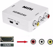 Garpex® HDMI Naar Tulp AV Converter HDMI Naar RCA Composiet Audio Video Kabel Adapter Wit